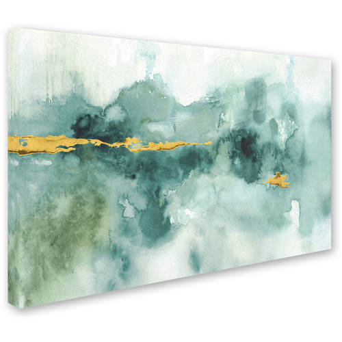 Abstract I Crop Blue" Canvas Art Home Decoration