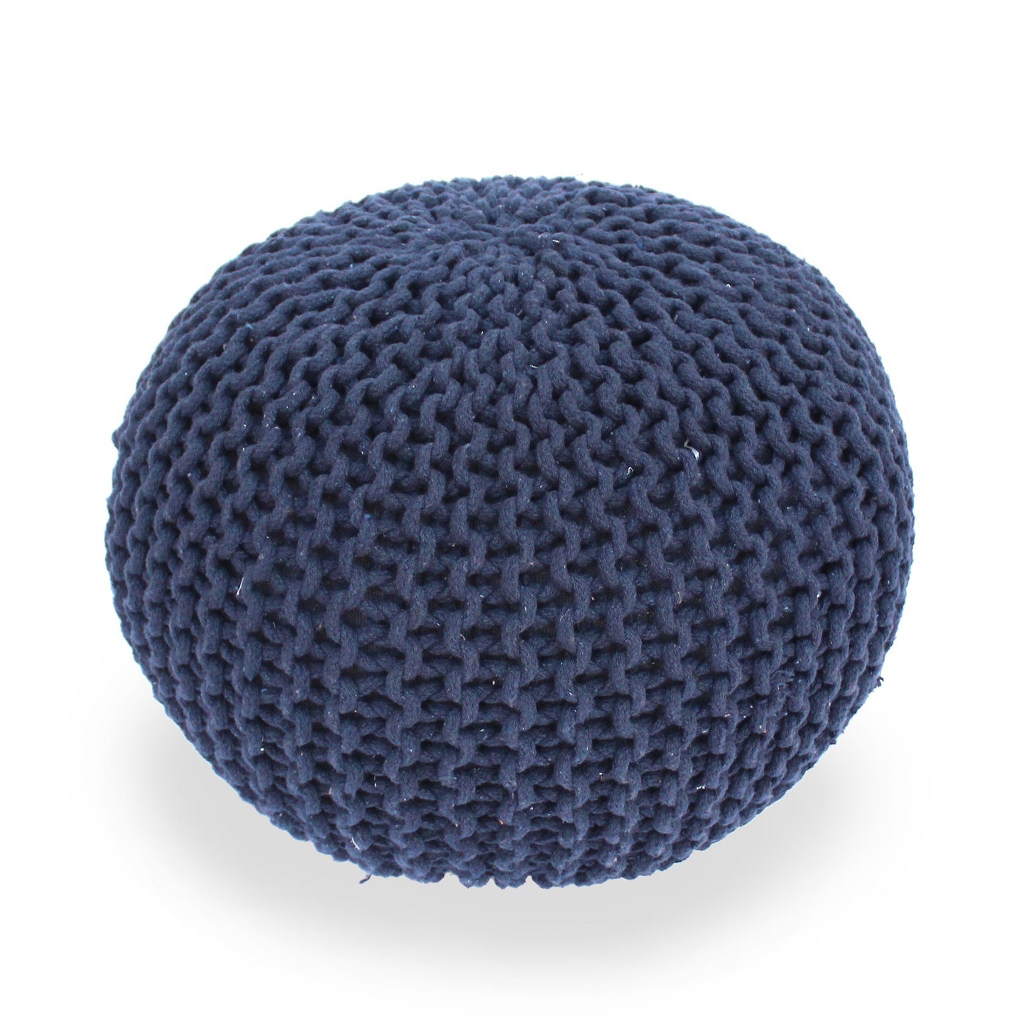 Indoor Bohemian Handcrafted Modern Cotton Ottoman Pouf