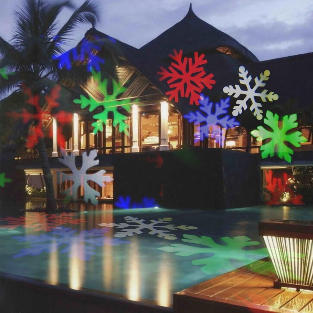 Christmas Snowflake Projector Lights