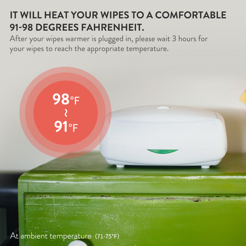 Ultimate Baby Wipe Warmer, White