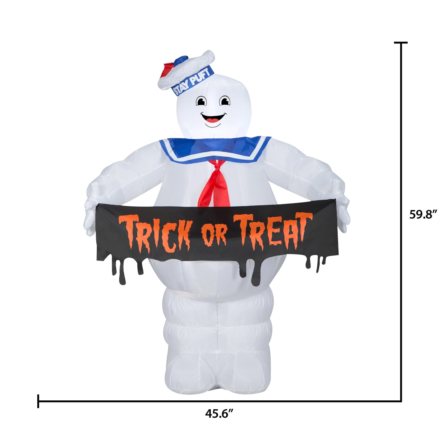 Inflatable Ghostbusters Marshmallow Man/Pumpkin for Halloween Decoration