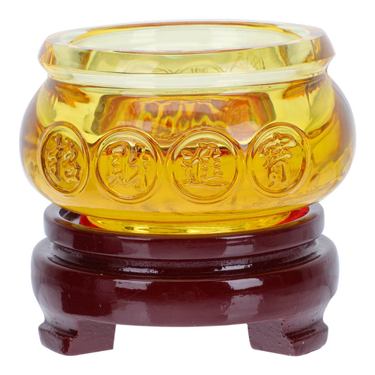 Vintage Cornucopia Home Decoration with Base