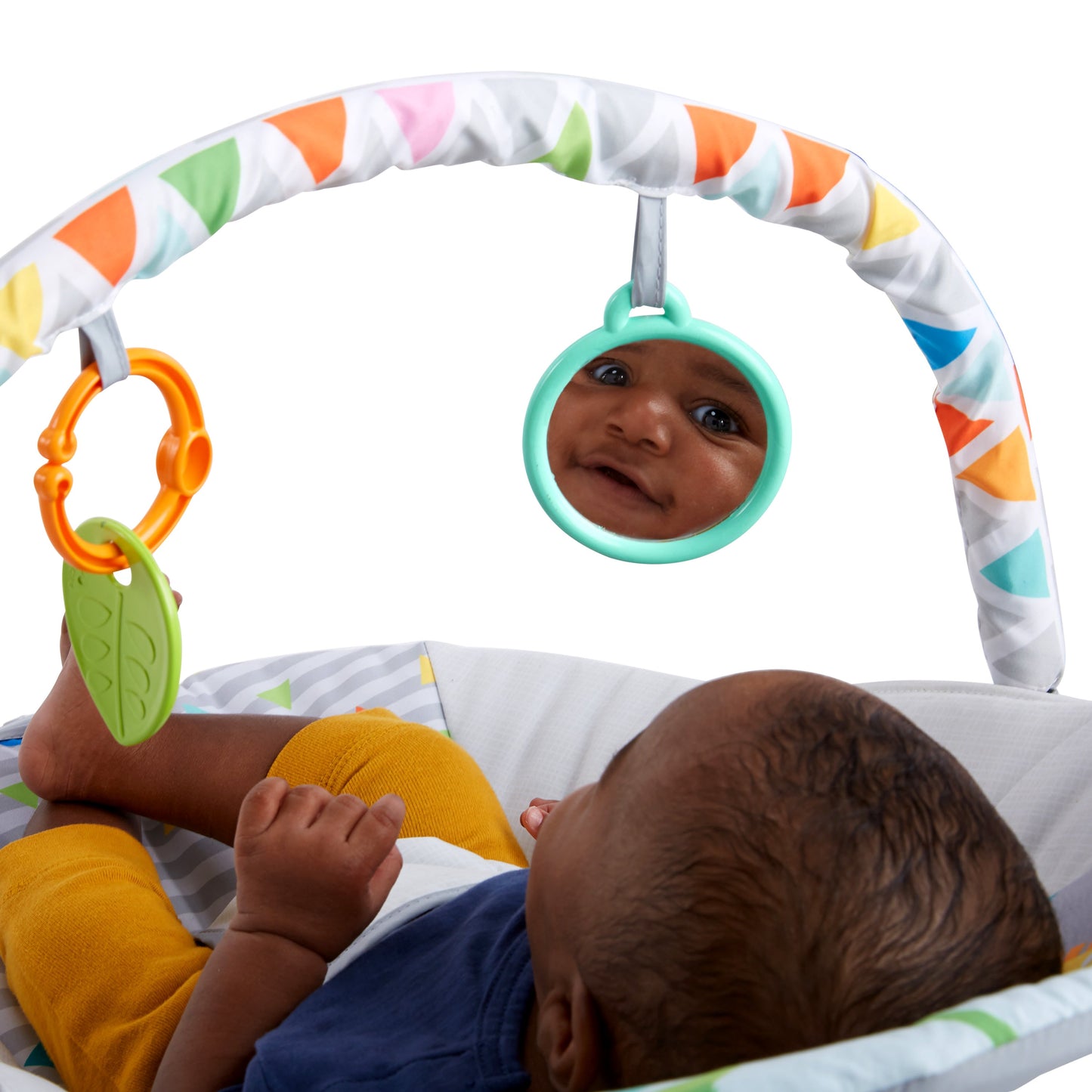 Vibrating Baby Bouncer with Toy bar