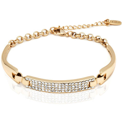 18k Gold Bracelet for Women  w/ .Austrian Crystal Crystal Elements