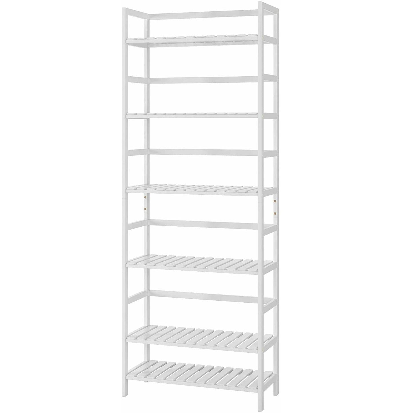 6-tier Tower Bamboo  Shelf  Bookcase