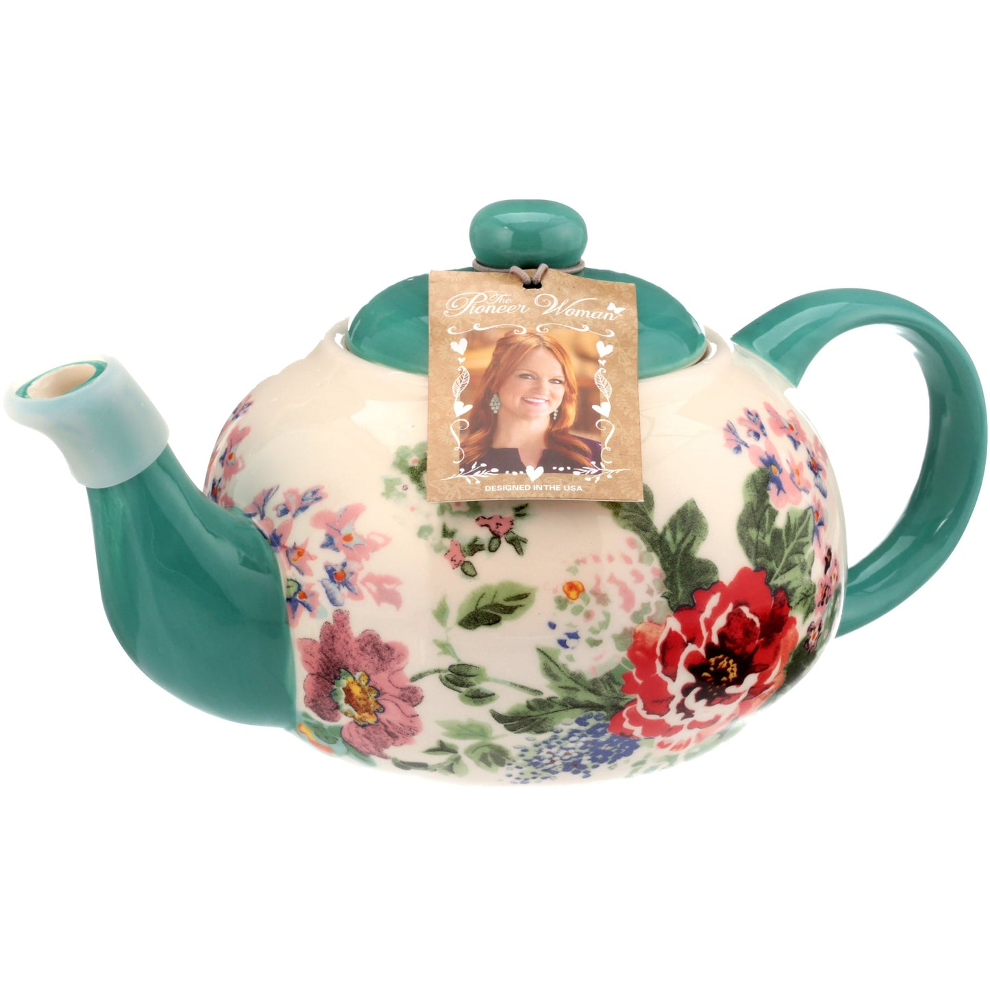 Country Garden Teapot