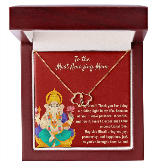 Special Diwali Sale! To My Amazing Mom Diwali Ganesh Blessing Everlasting Love Necklace