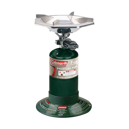 Portable Bottle top 1 Burner Propane Camping Stove w/ Adjustable Burner