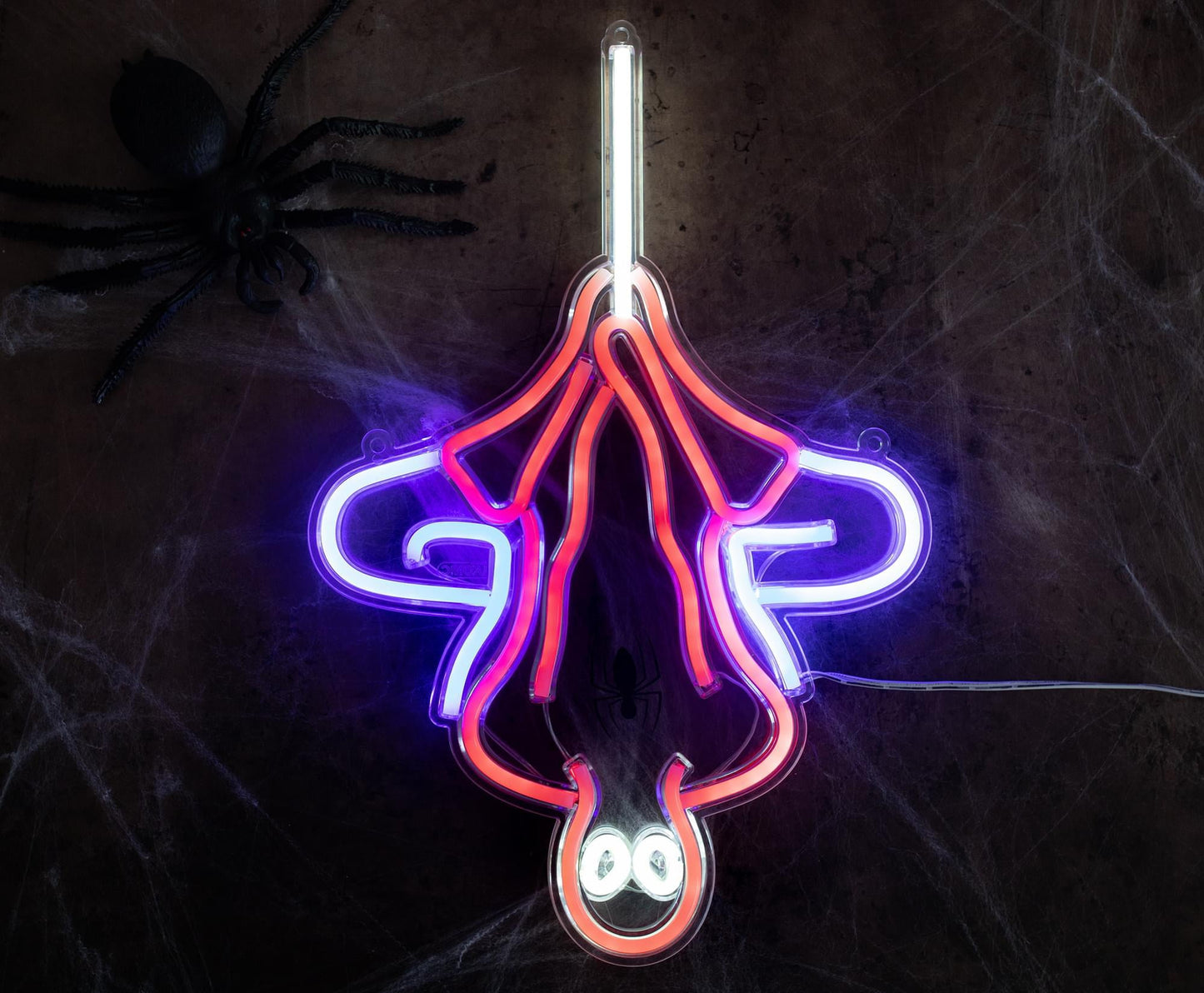 Spider-Man Hanging LED Neon Wall Light Decoration