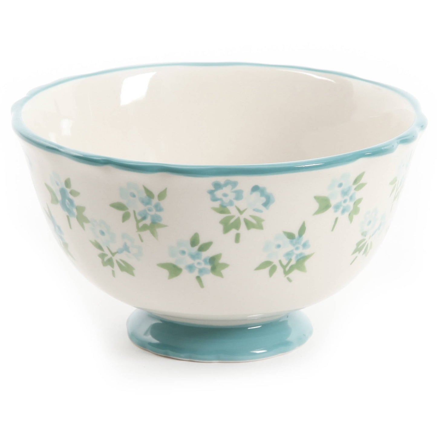 Timeless Floral & Retro Dot 12-Piece Dinnerware Set
