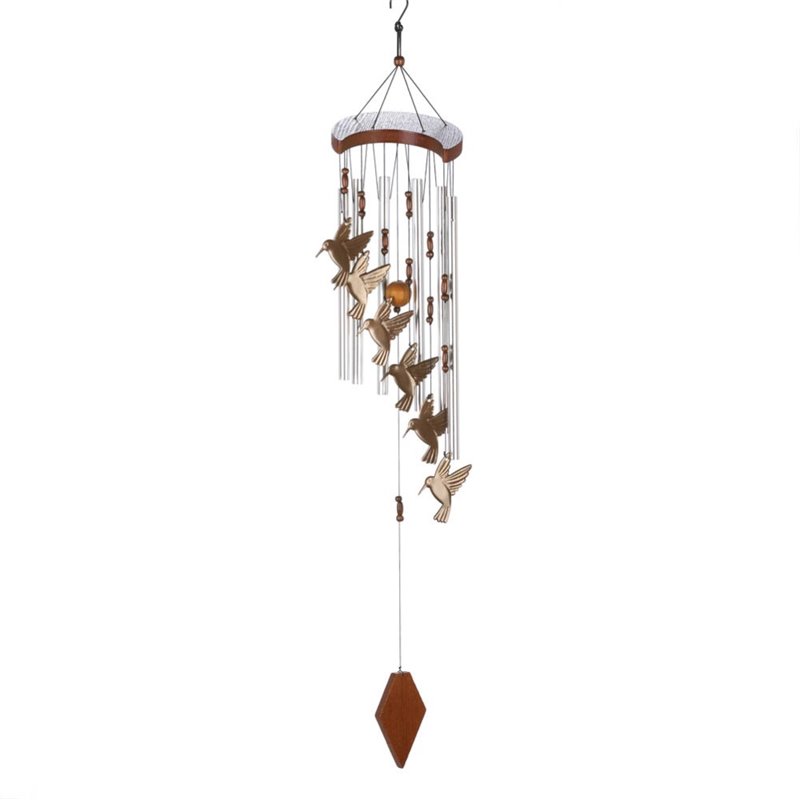 HUMMINGBIRD FLUTTER WIND CHIMES