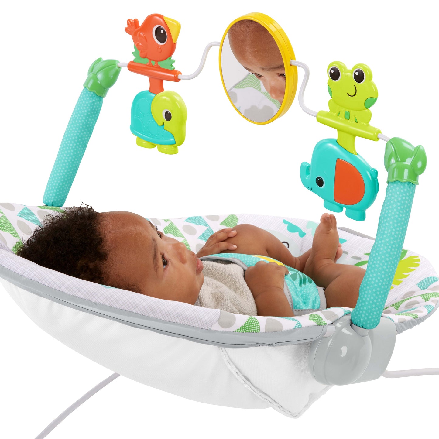 Portable Baby Bouncer with Vibrating Infant Seat, 0-6 Months (Unisex)