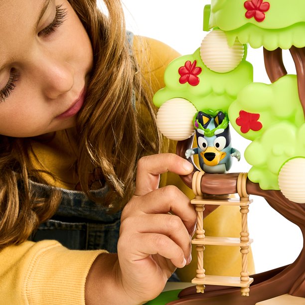 Tree Playset with Secret Hideaway, Flower Crown, Fairy Figures,& Accessories Toys for Kids