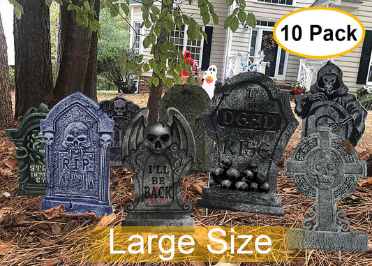 10Pcs Halloween Yard Signs  Decoration