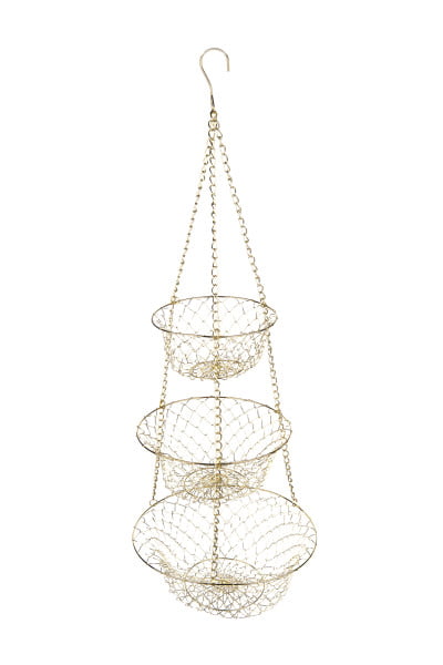 3-Tier Kitchen Hanging Fruit Baskets