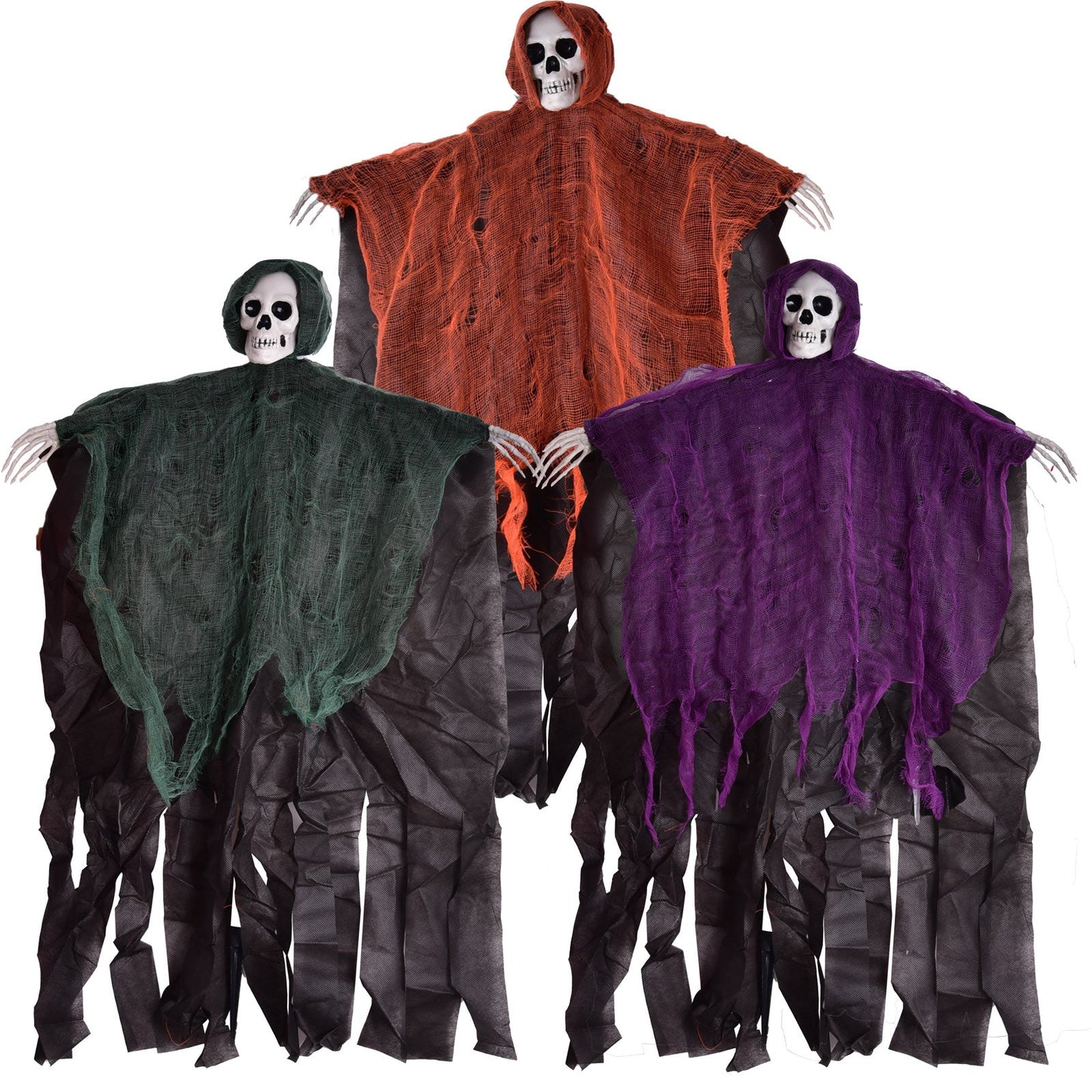 Halloween Skeleton 3 Pcs Ghost Decorations