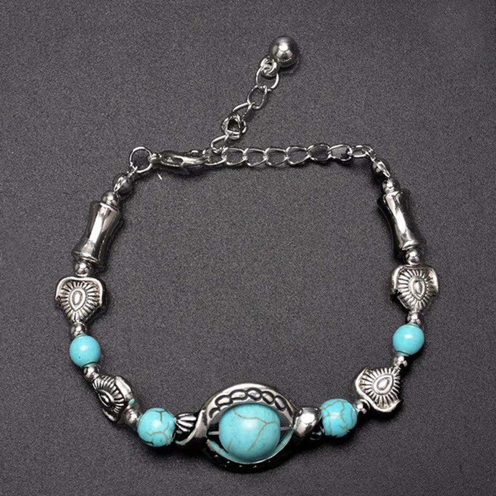 Turquoise Classic Luxury Beaded Bracelet for Women