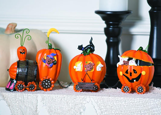 Pumpkin Express Train - Home Decor - 1 Piece
