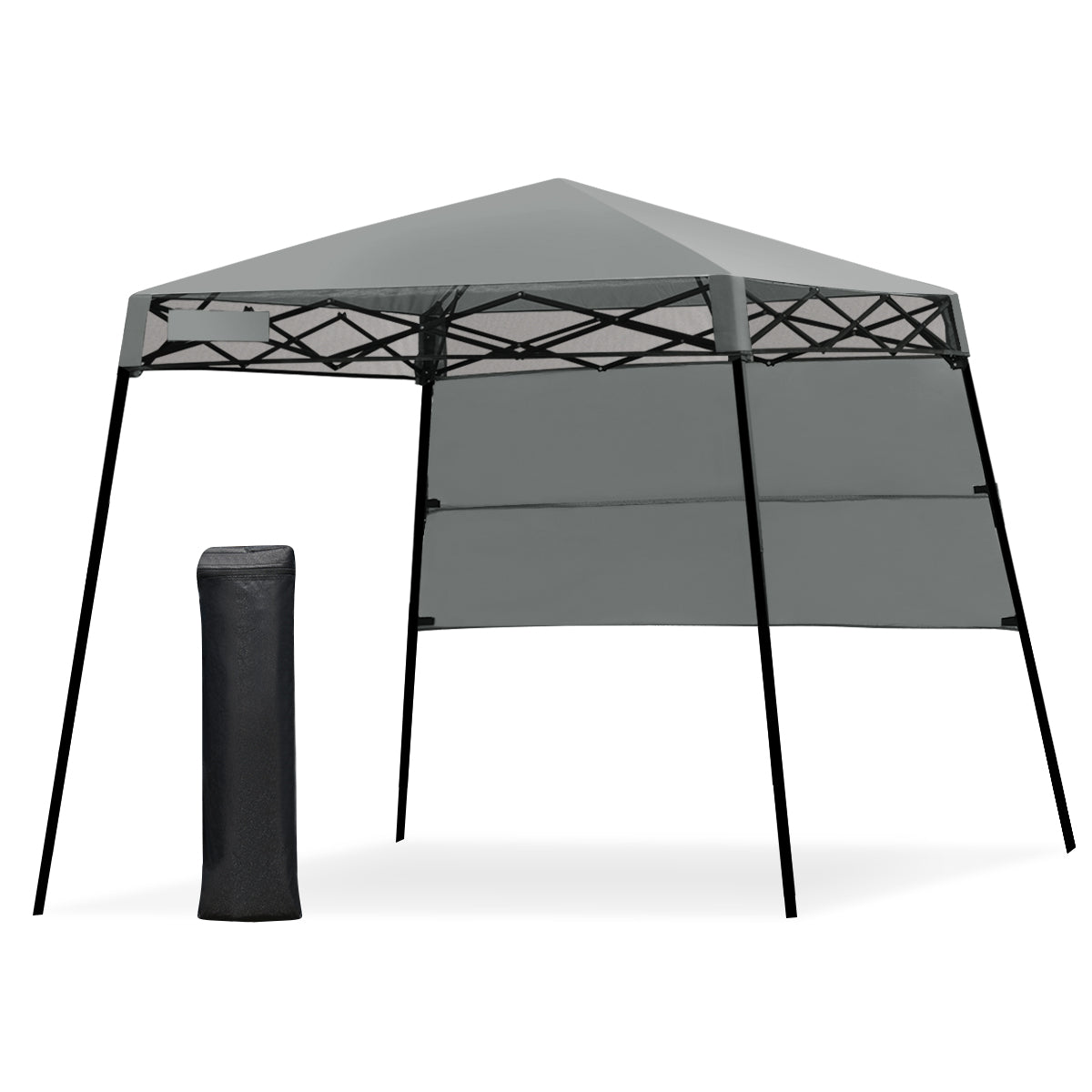 7' x 7' Gray Pop-up Outdoor Canopies