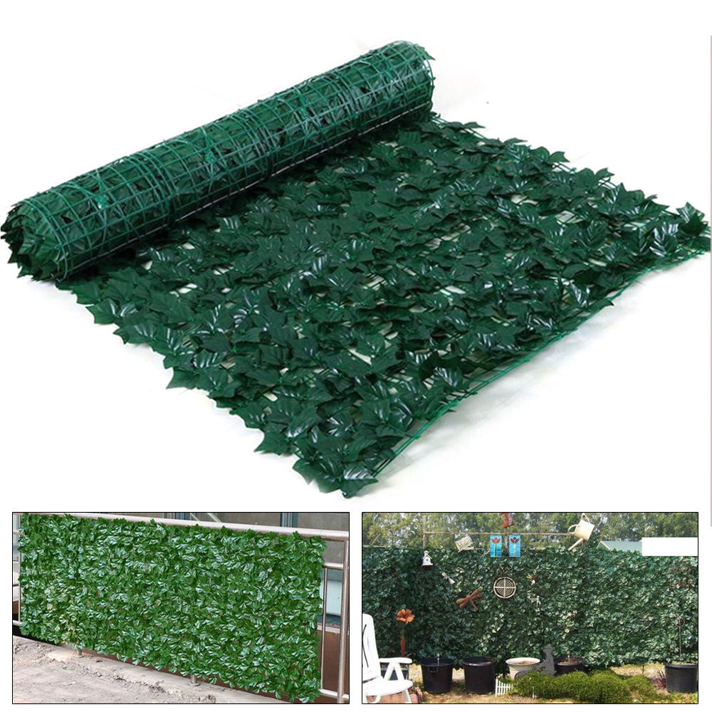 0.53m Artificial Plant Fence Leaf Hedge Wall Panels