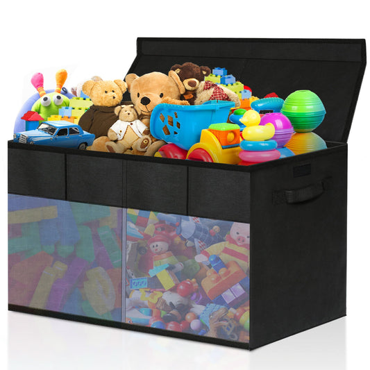 Toy Chests Organizers Storage w/  Flip-Top Lid
