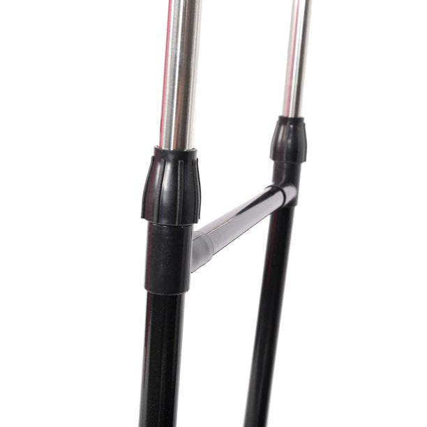 Adjustable Double Rod Garment Rack Rolling Bar -for Clothes Hanger Shoes