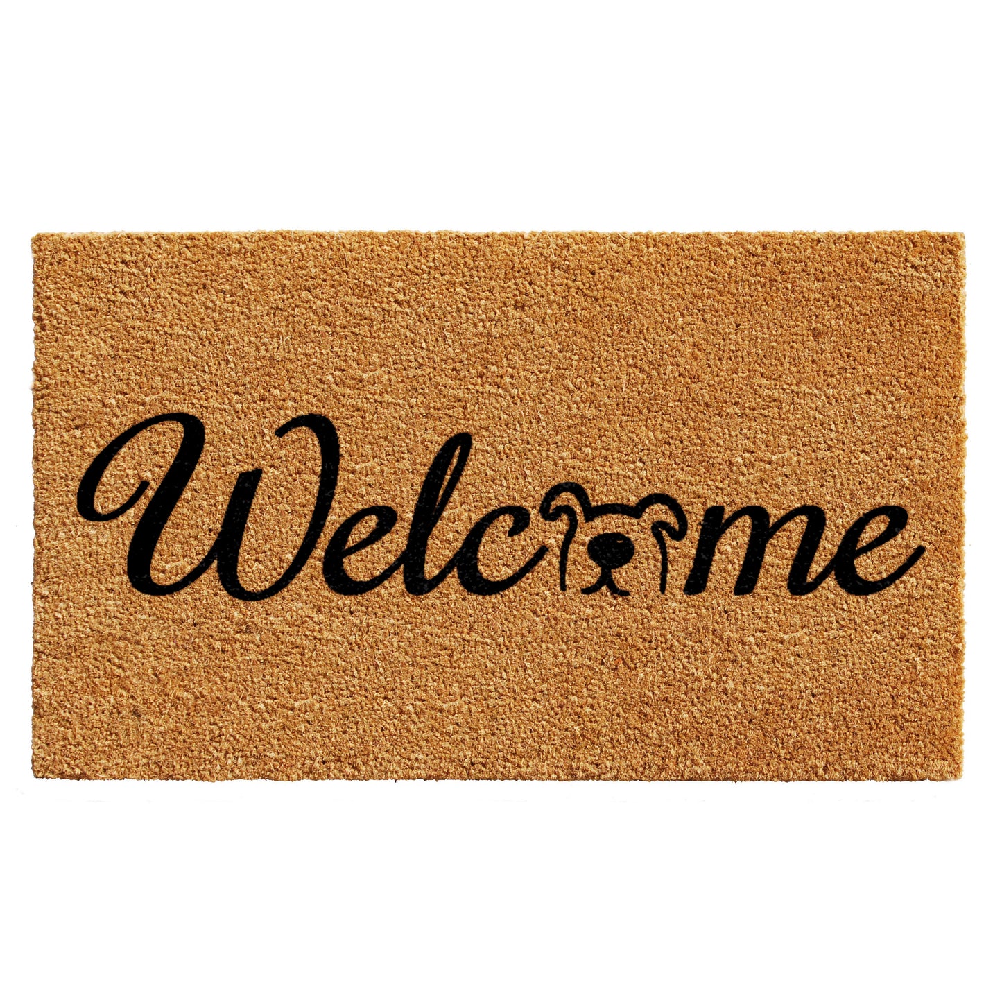 Doggie Welcome Outdoor Doormat 17" x 29"