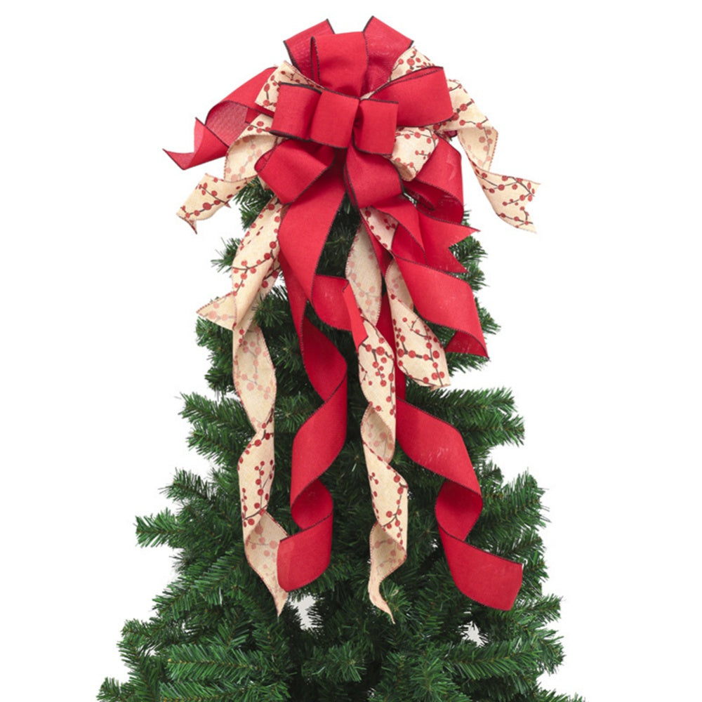 Christmas Tree Topper w/ Glitters