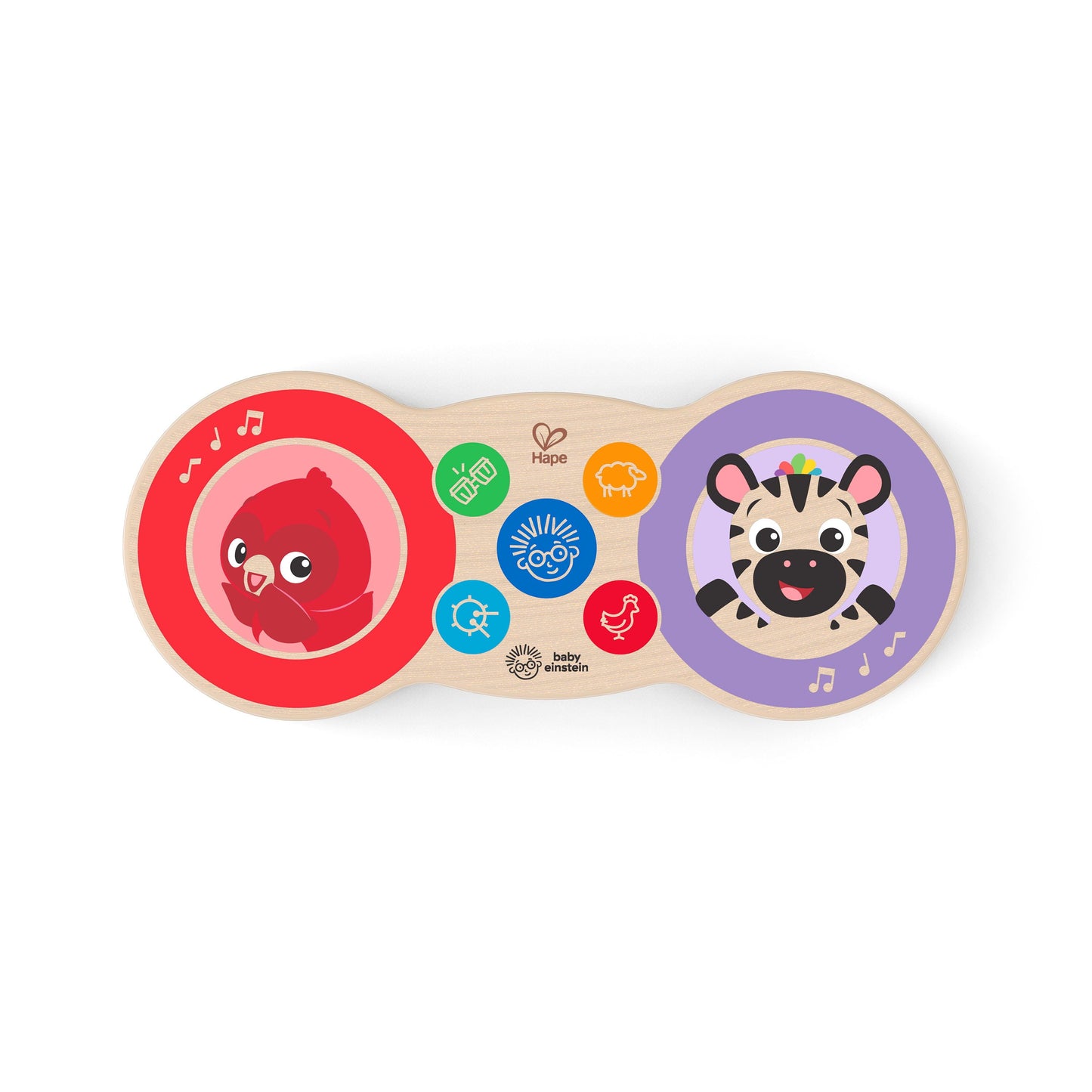 Magic Touch Wooden Drums Infant Musical Toy