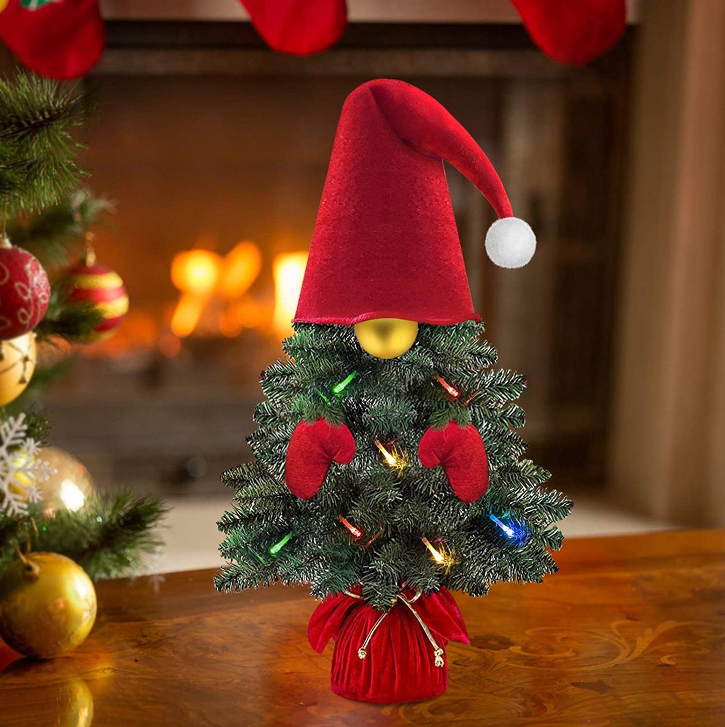 Small Santa Christmas Tree Decoration