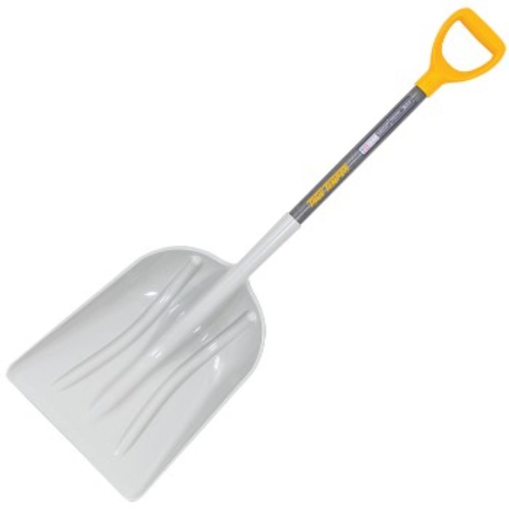 Scoop Shovel with D-Grip Hardwood Handle