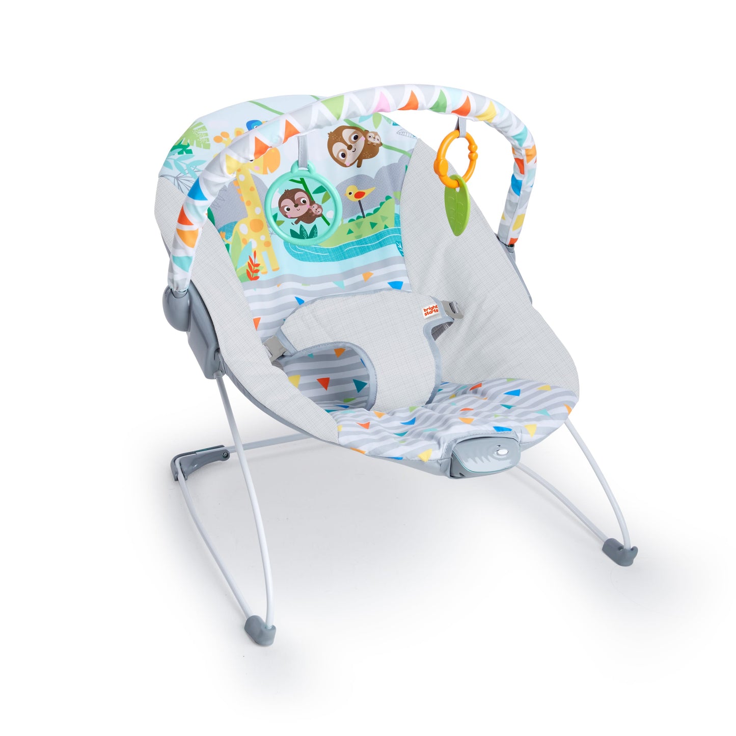 Vibrating Baby Bouncer with Toy bar
