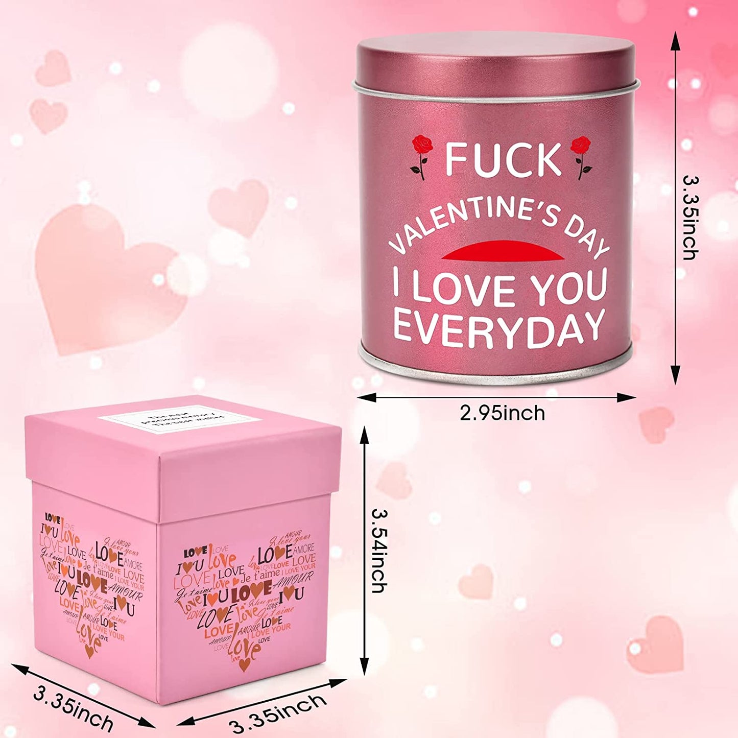 Valentines Day Gifts for Her/Him Husband Girlfriend Wife, Funny Gifts Ideas Scented Candle