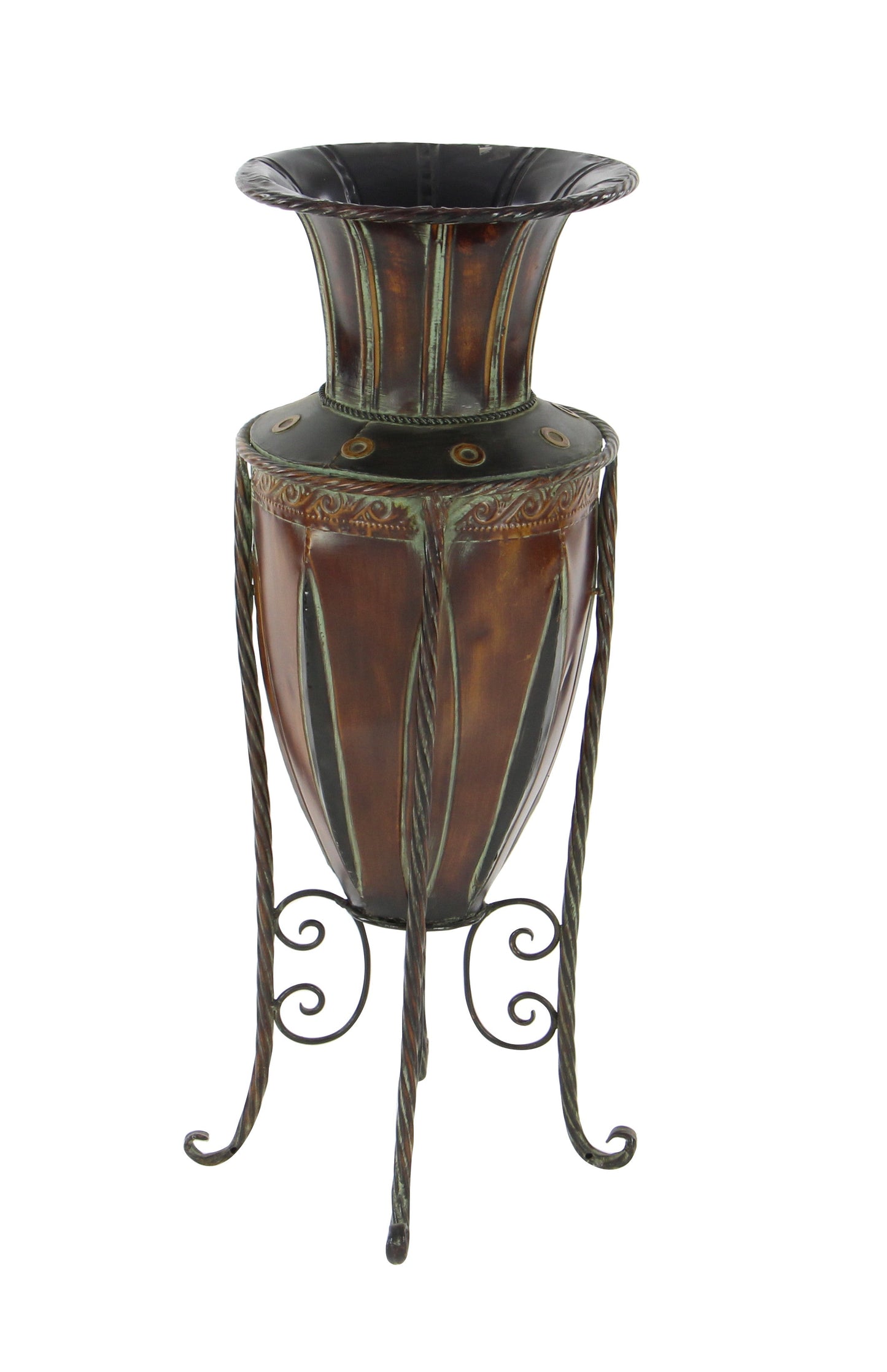 27 in RUSTIC Geometric Iron Tabletop