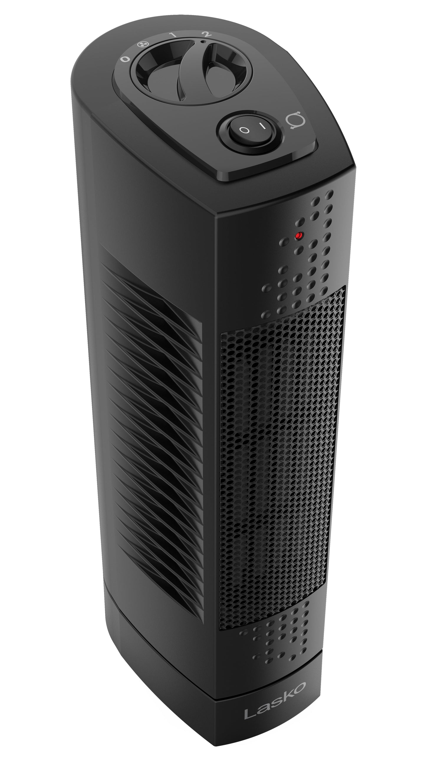 1500W Ultra Slim Desktop Ceramic Tower Space Heater, Black