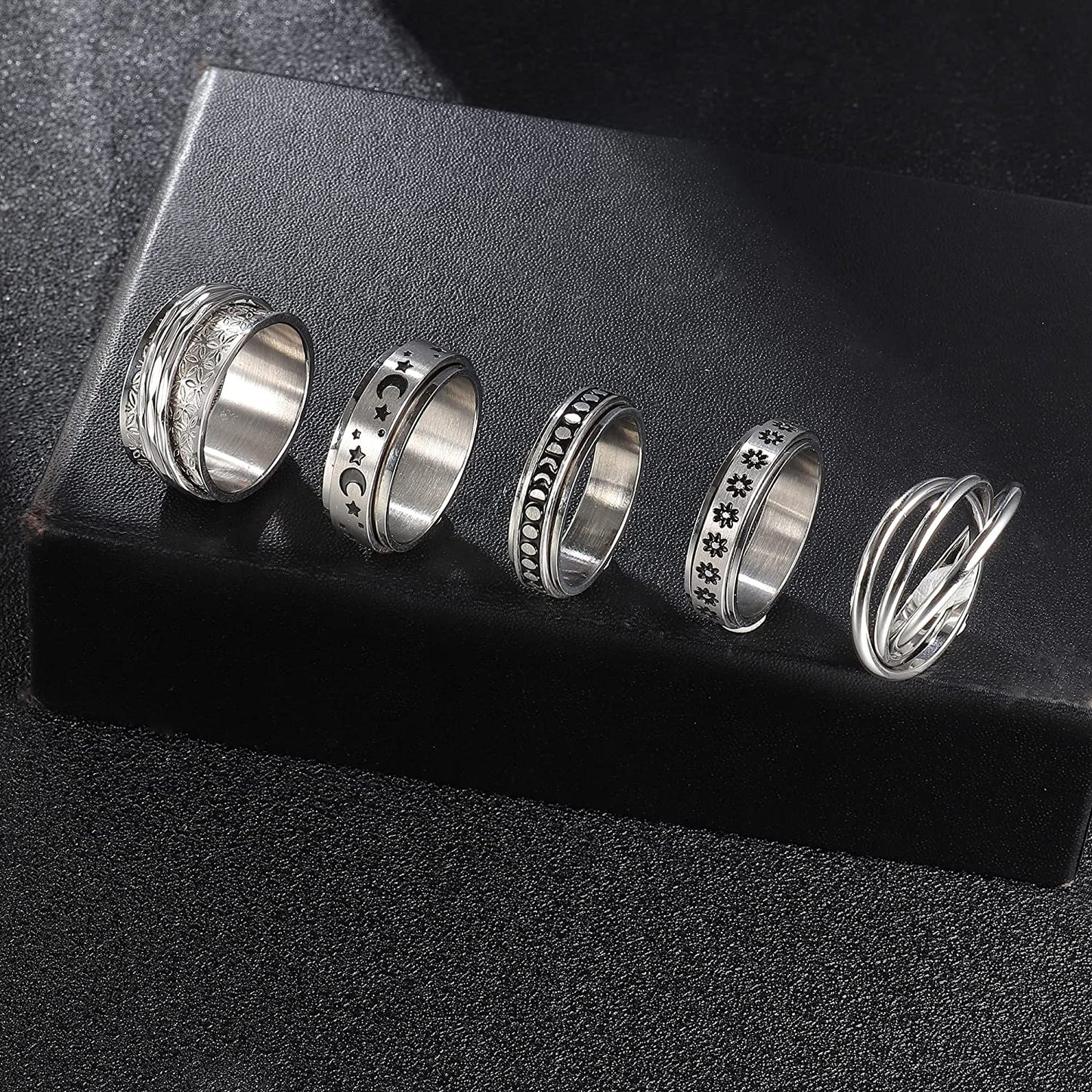 Spinner Stainless Steel Rings