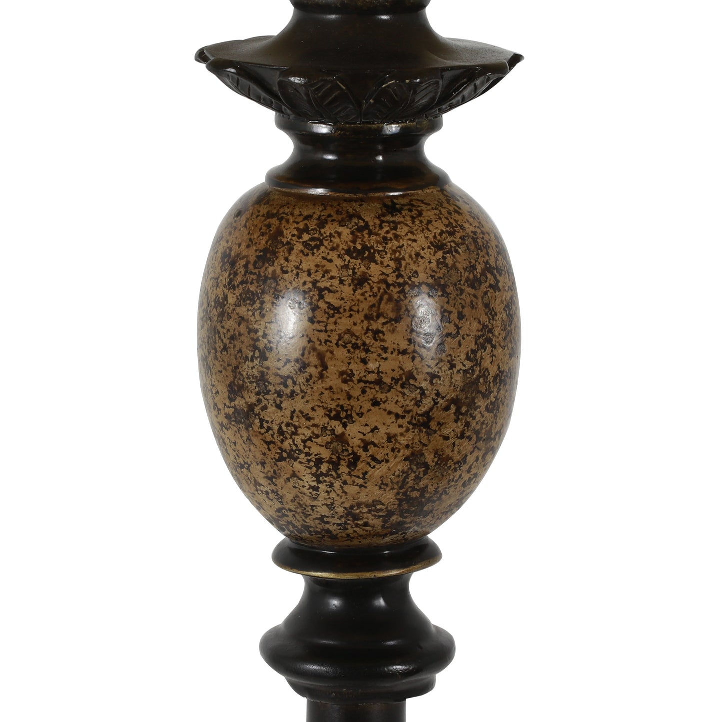 Marble Accent Table Lamp, Bronze Finish