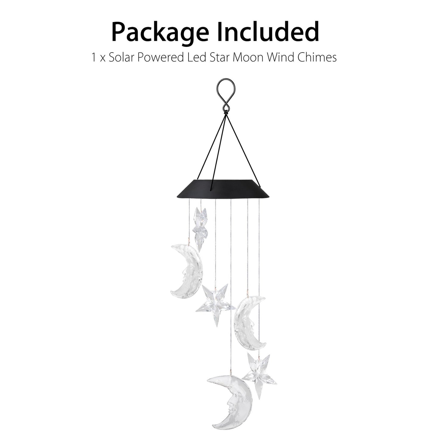 Color-Changing  Outdoor Wind Chime