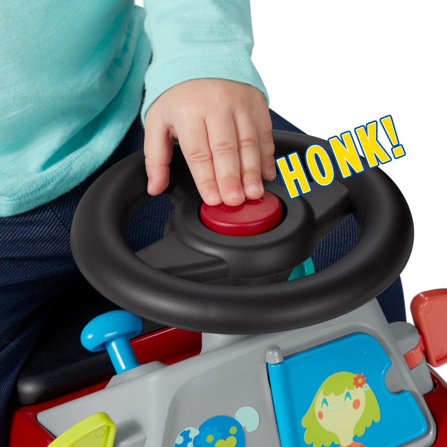 Ride-on and Child Push Walker