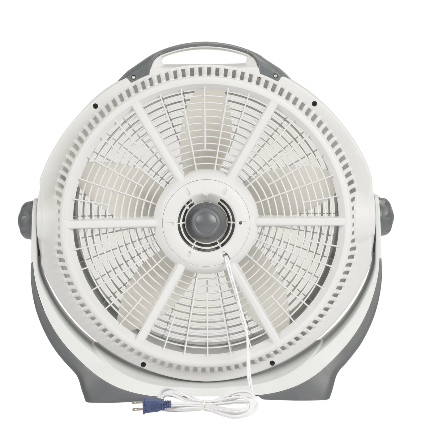 20" Air Circulator Wind Machine, 3-Speed Floor Fan w/ Pivoting Head