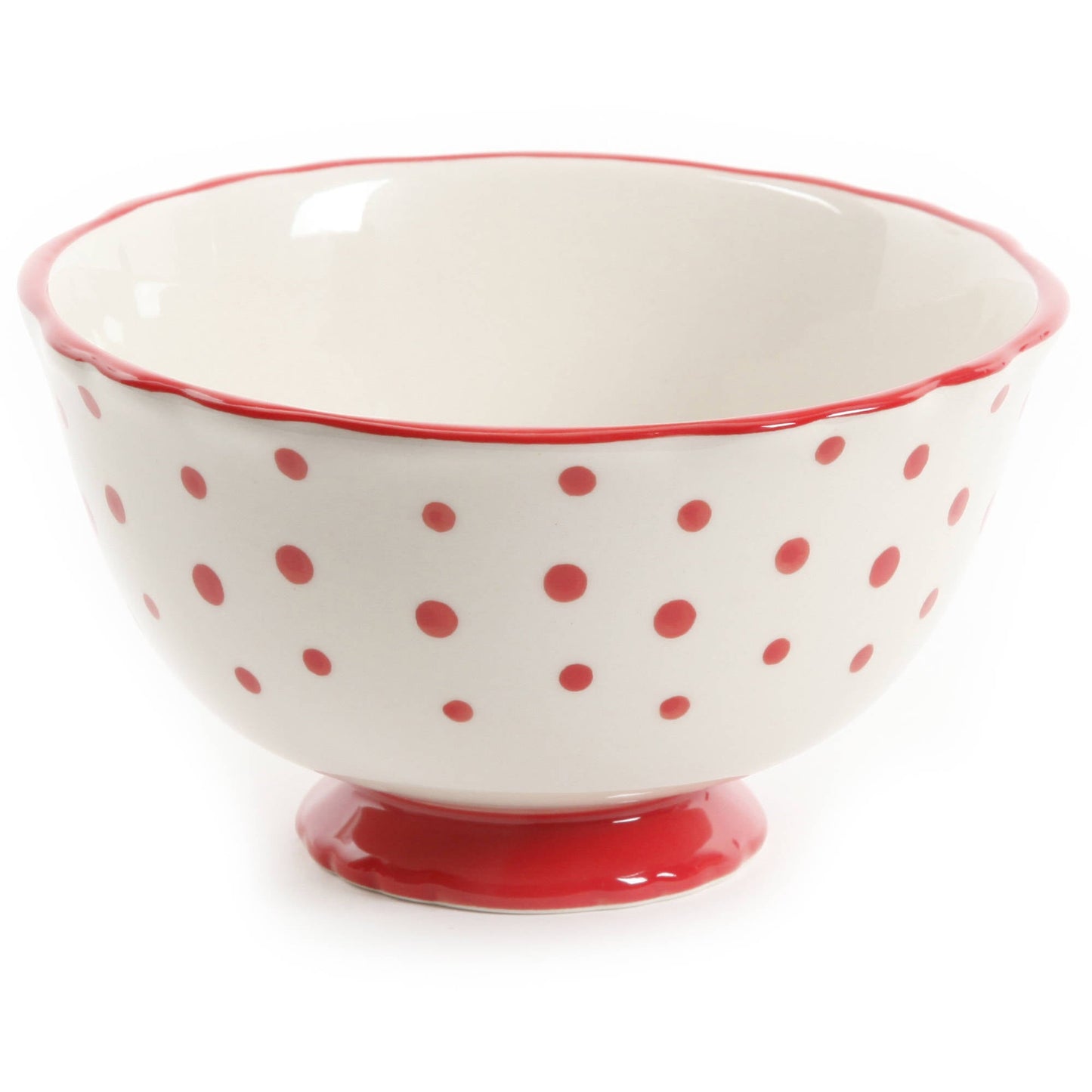 Timeless Floral & Retro Dot 12-Piece Dinnerware Set