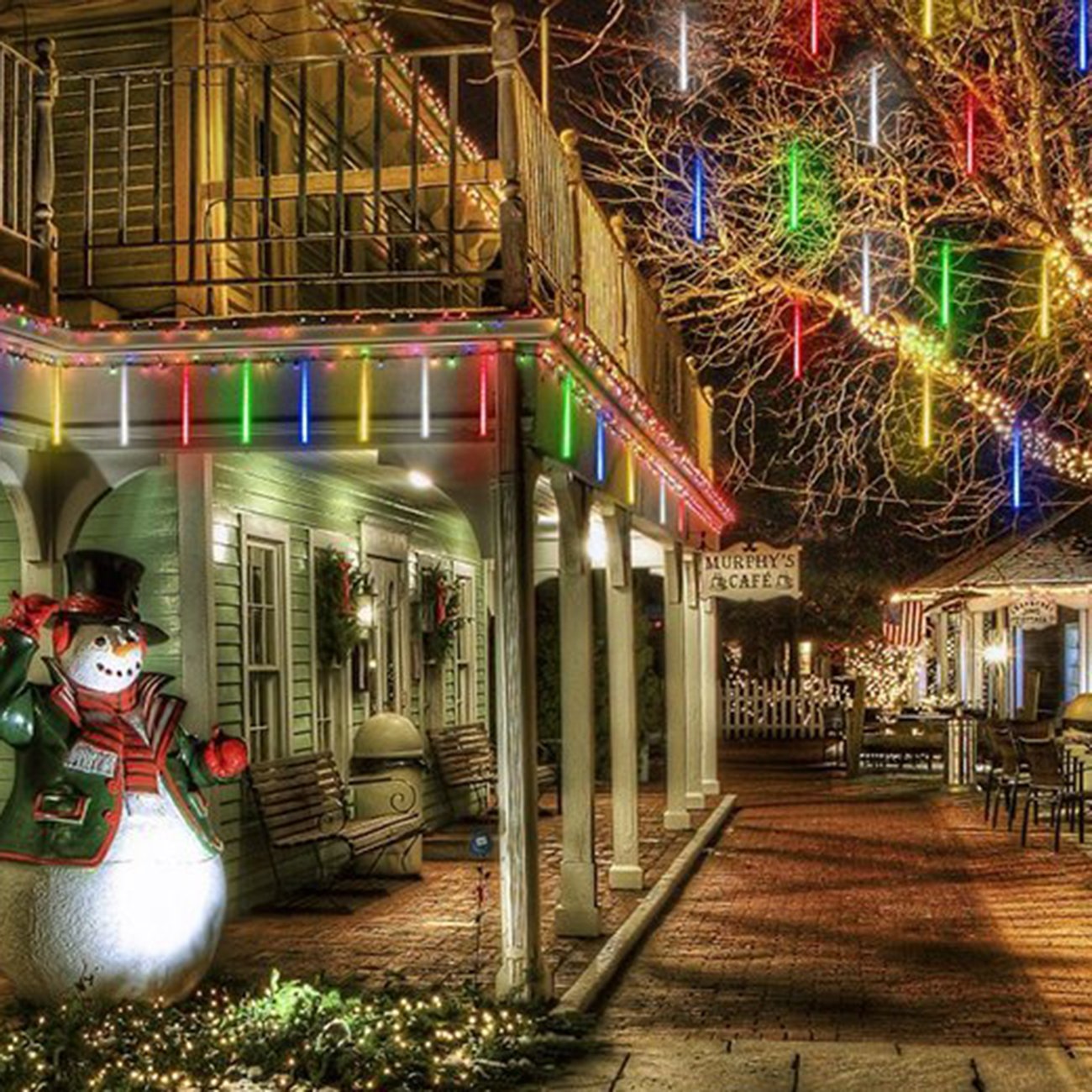 Meteor Shower Rain Christmas Lights