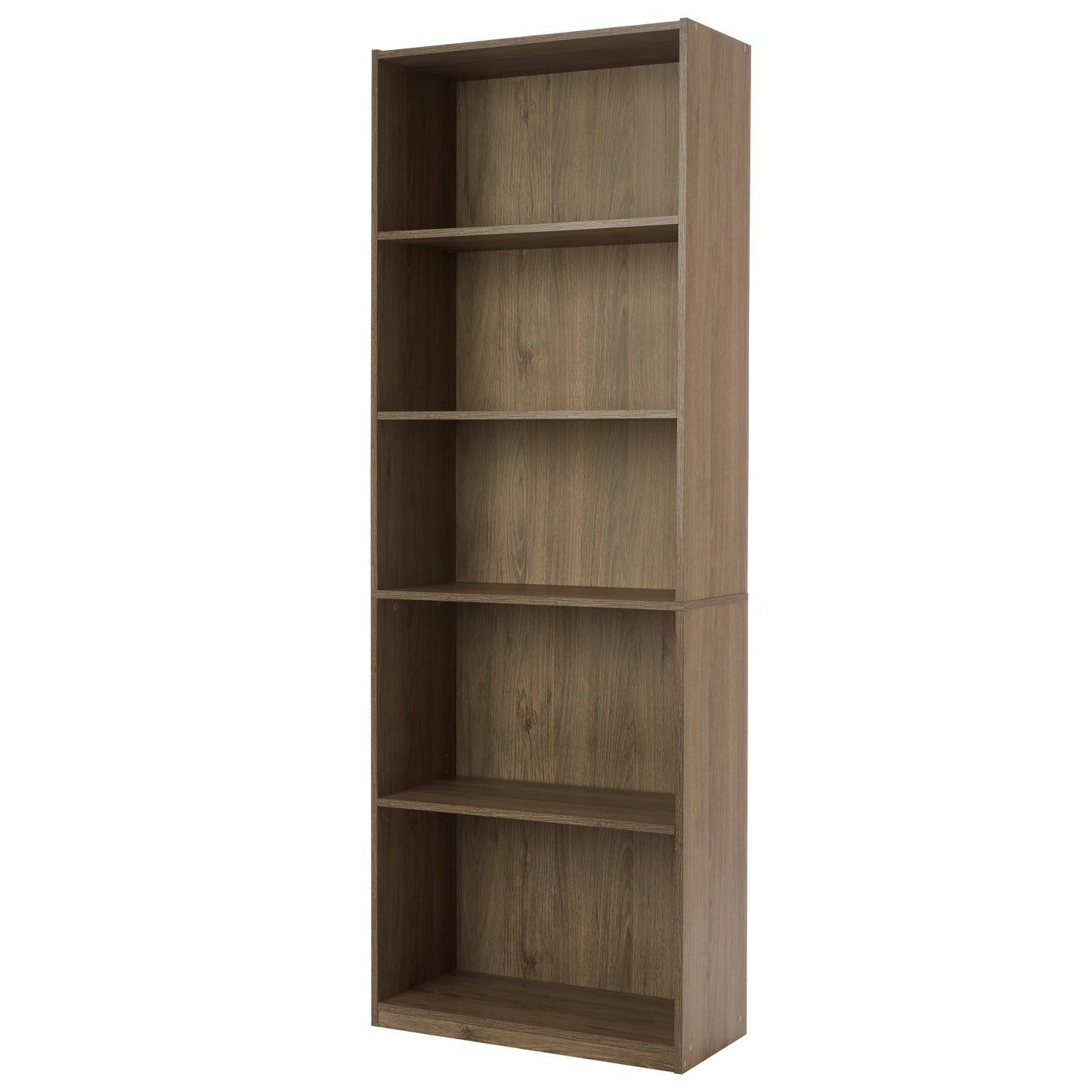 71" 5-Shelf Bookcase with Adjustable Shelves