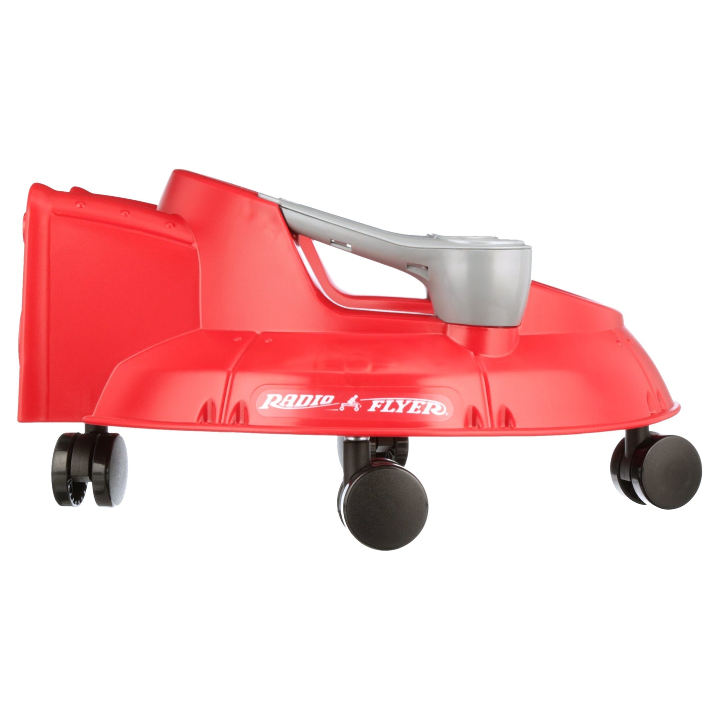 Spin 'N' Saucer, Caster Ride-on for Kids, Red