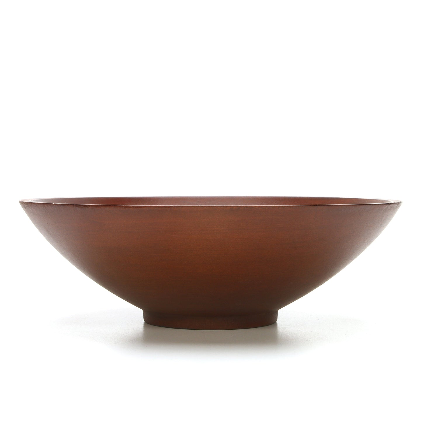11.8 inch Diameter, Wooden Finished Decorative Bowl