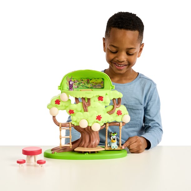 Tree Playset with Secret Hideaway, Flower Crown, Fairy Figures,& Accessories Toys for Kids