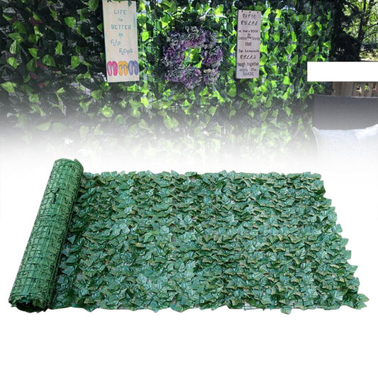 0.53m Artificial Plant Fence Leaf Hedge Wall Panels