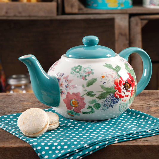 Country Garden Teapot