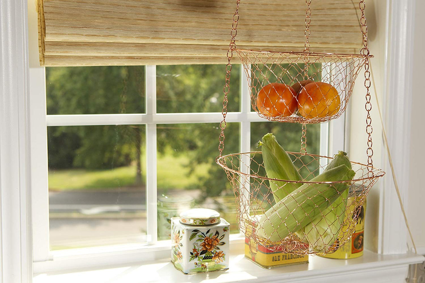 3-Tier Kitchen Hanging Fruit Baskets