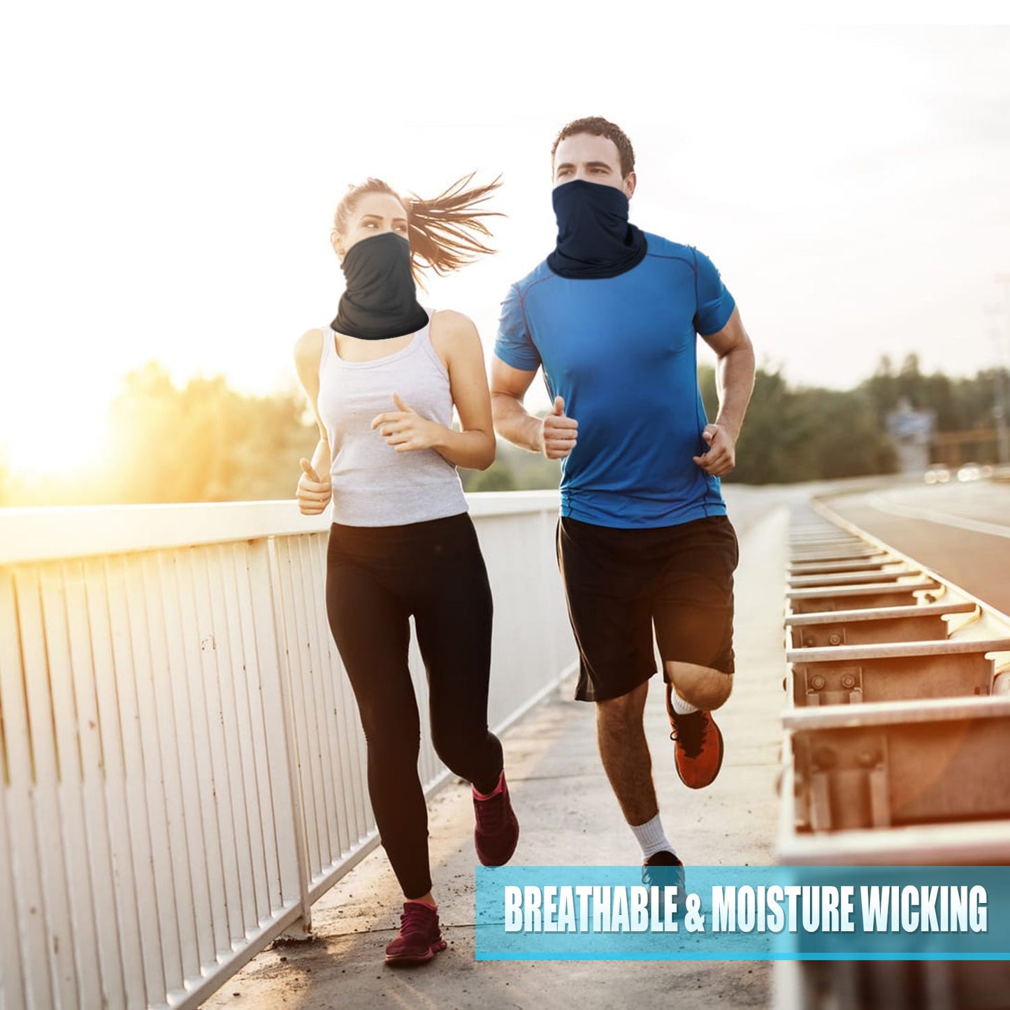 4 Pack Neck & Face Covering Mask Balaclava for Sun Protection